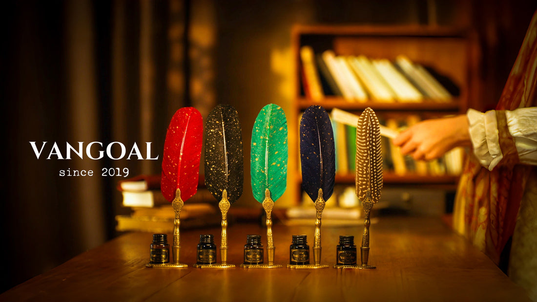 From Divine Wings to Human Verses: The Thousand-Year Journey of a Quill Pen